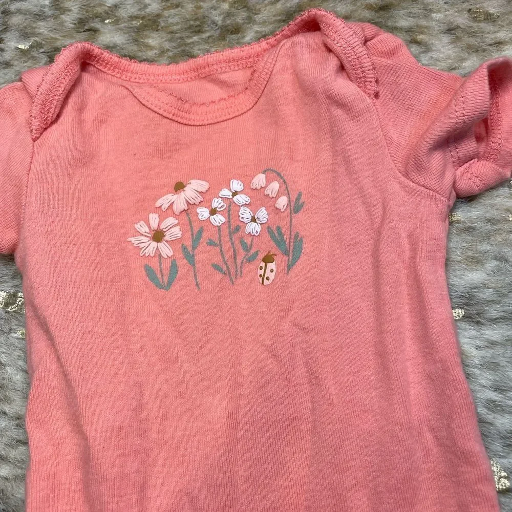 5 for $25🔥Set of 2 Carter's Snap‎ Bottom Tops Baby Size 3-6 Months